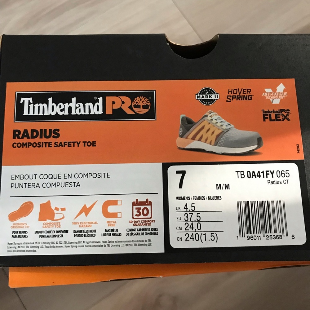 BRAND NEW 🚨Timberland Pro Radius Composite Safety Shoe - Picture 3 of 5